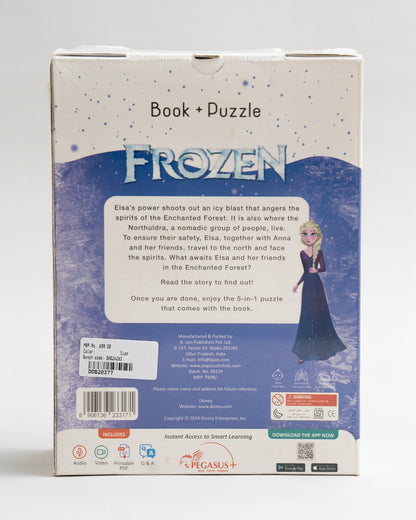 Popcorn Disney Frozen Enchanted Forest-Learning Kit-Includes Book & Puzzle Set-Learning & Educational Toys-36M+