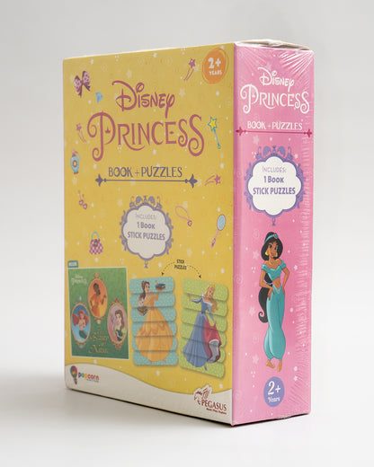 Popcorn Disney Princess The Beauty of Nature-Learning Kit-Includes Book & Puzzle Set-Learning & Educational Toys-36M+