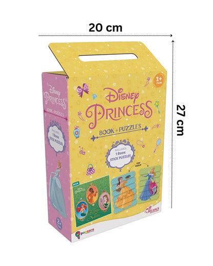 Popcorn Disney Princess The Beauty of Nature-Learning Kit-Includes Book & Puzzle Set-Learning & Educational Toys-36M+