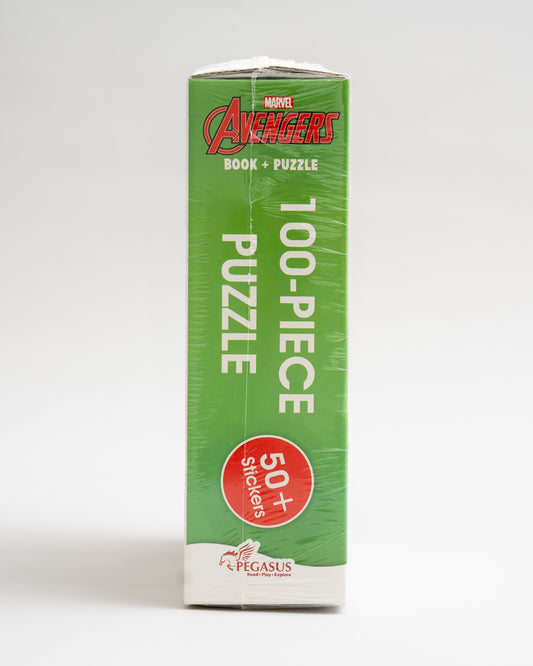 Popcorn Marvel The Mighty Avengers-Learning Kit-Includes Book & Puzzle Set-Learning & Educational Toys-5Y+