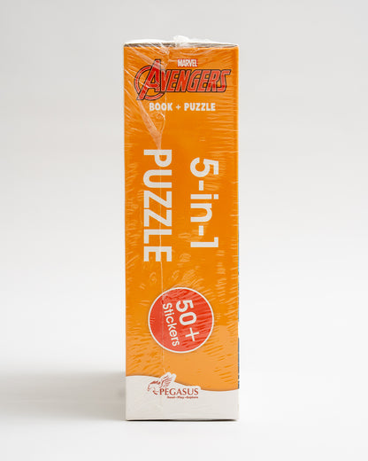 Popcorn Marvel Avengers From Here To Infinity-Learning Kit-Includes Book & Puzzle Set-Learning & Educational Toys-6Y+