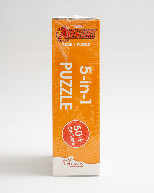 Popcorn Marvel Avengers From Here To Infinity-Learning Kit-Includes Book & Puzzle Set-Learning & Educational Toys-6Y+