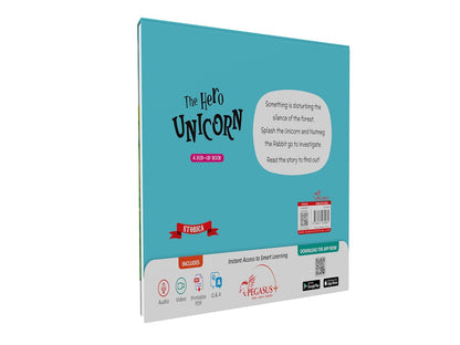 Pegasus Pop Up Book-The Hero Unicorn-4 Pop-Up Spreads-Develops Visual Recognition-Learning & Educational Toys-4Y+