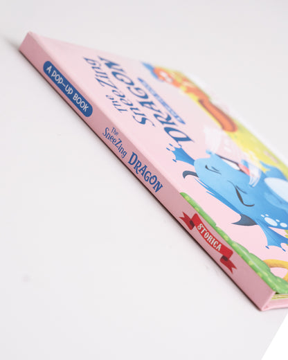 Pegasus Pop Up Book-The Sneezing Dragon-4 Pop-Up Spreads-Develops Visual Recognition-Learning & Educational Toys-4Y+