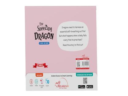 Pegasus Pop Up Book-The Sneezing Dragon-4 Pop-Up Spreads-Develops Visual Recognition-Learning & Educational Toys-4Y+