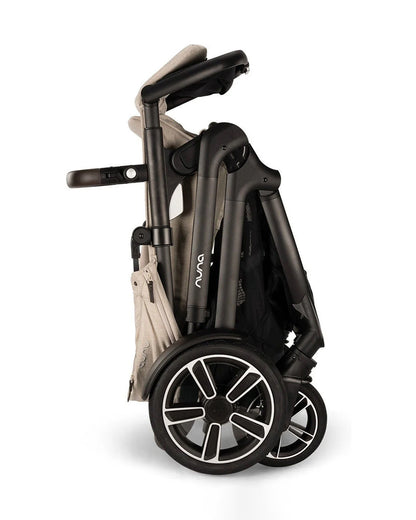 Nuna Demi Next Baby Stroller-With Cup Holder-Height Adjustable Parent Handle Bar-Reversible Seat-Wide Front Wheels-10 Kg Spacious Basket-2 Years Warranty-For 6M to 4Y (Upto 22 Kg)-Biscotti