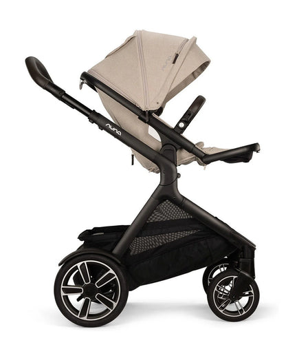 Nuna Demi Next Baby Stroller-With Cup Holder-Height Adjustable Parent Handle Bar-Reversible Seat-Wide Front Wheels-10 Kg Spacious Basket-2 Years Warranty-For 6M to 4Y (Upto 22 Kg)-Biscotti