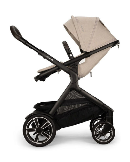 Nuna Demi Next Baby Stroller-With Cup Holder-Height Adjustable Parent Handle Bar-Reversible Seat-Wide Front Wheels-10 Kg Spacious Basket-2 Years Warranty-For 6M to 4Y (Upto 22 Kg)-Biscotti