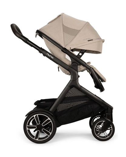 Nuna Demi Next Baby Stroller-With Cup Holder-Height Adjustable Parent Handle Bar-Reversible Seat-Wide Front Wheels-10 Kg Spacious Basket-2 Years Warranty-For 6M to 4Y (Upto 22 Kg)-Biscotti