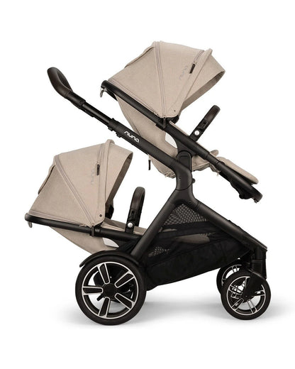 Nuna Demi Next Baby Stroller-With Cup Holder-Height Adjustable Parent Handle Bar-Reversible Seat-Wide Front Wheels-10 Kg Spacious Basket-2 Years Warranty-For 6M to 4Y (Upto 22 Kg)-Biscotti