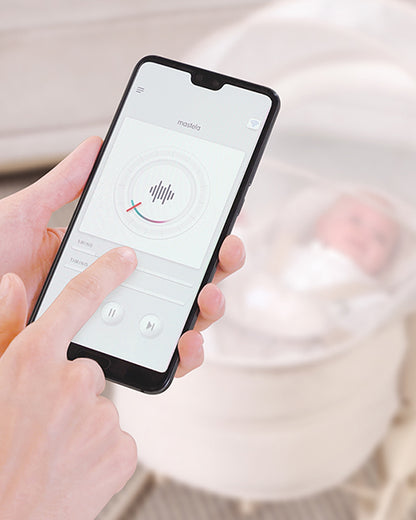 Mastela 4 in 1 Swing & Bassinet-12 Melodies-Adjustable Backrest-5 Points Harness-Breathable Mesh Sides & Soft Headrest-For 0 to 36M (Upto 15 Kg)-Bronze