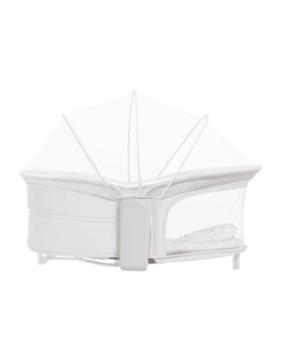 Mastela 4 in 1 Swing & Bassinet-12 Melodies-Adjustable Backrest-5 Points Harness-Breathable Mesh Sides & Soft Headrest-For 0 to 36M (Upto 15 Kg)-White