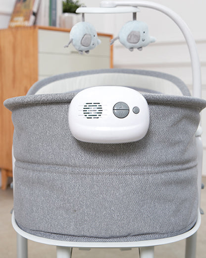 Mastela 6 in 1 Multi Function Bassinet-3 Position Recline-Removable Canopy-For 0 to 36M (Upto 15Kg)-Teal