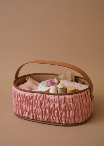Baby Jalebi The Dune Diaper Caddy-Pink