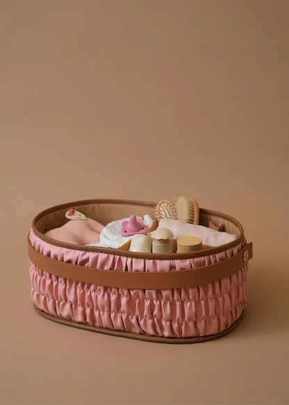 Baby Jalebi The Dune Diaper Caddy-Pink