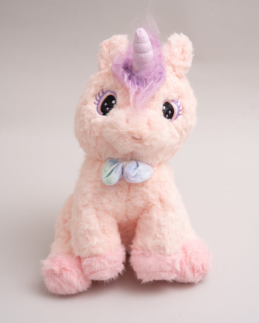Just Bear Sparkly Eyes Unicorn Soft Toy-Magical Plush Toy-36M+