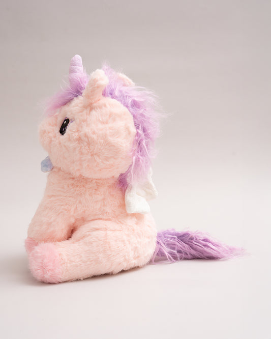 Just Bear Sparkly Eyes Unicorn Soft Toy-Magical Plush Toy-36M+