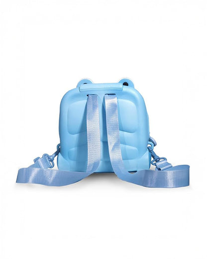 Very Peri Cute Mickey Ears Backpack-Blue-Adjustable Shoulder Straps-Preschool Nursery Travel Bag