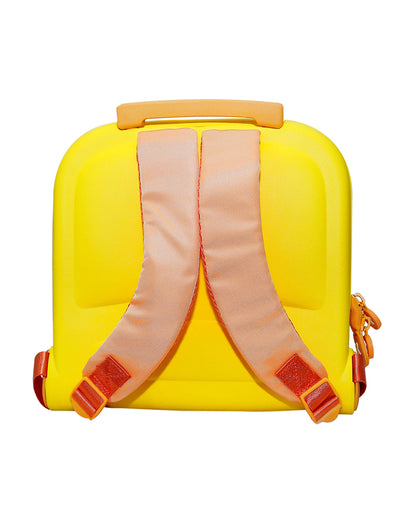 Very Peri Cute Big Backpack-Yellow-Adjustable Shoulder Straps-Preschool Nursery Travel Bag