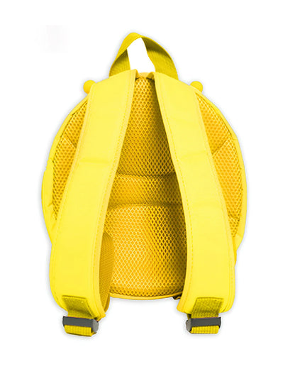 Very Peri Cute Buzzy Bee Face Backpack-Yellow-Adjustable Shoulder Straps-Preschool Nursery Travel Bag