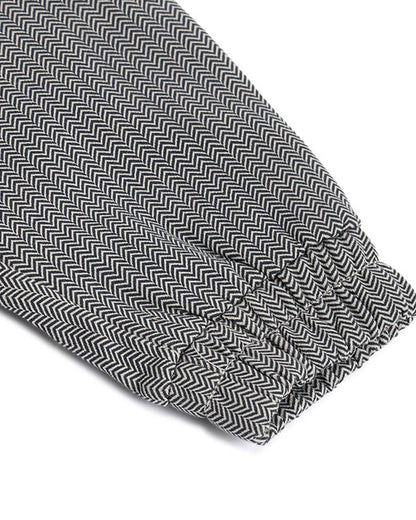 Chicco Grey Trouser-Pattern-Cotton-For Infants