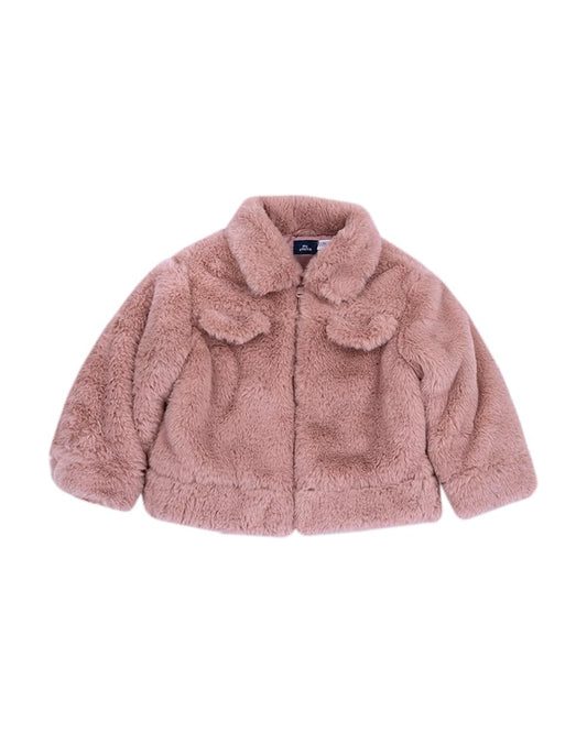 Chicco Natural Winter Wear Jacket-Solid-Polyester-For Infants