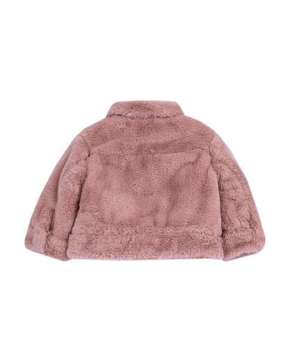 Chicco Natural Winter Wear Jacket-Solid-Polyester-For Infants
