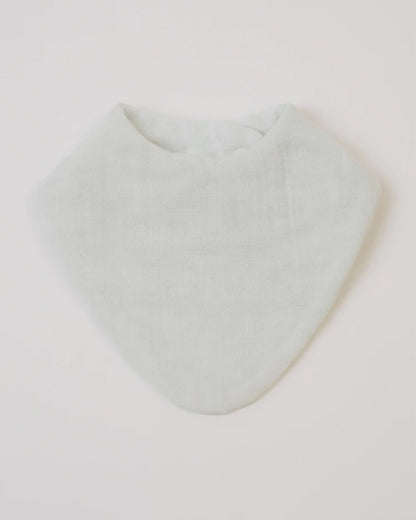 Baby Jalebi Neutrals Organic Cotton Muslin Bib-Set of 3-Super Soft Absorbent & Reversible-For Infants