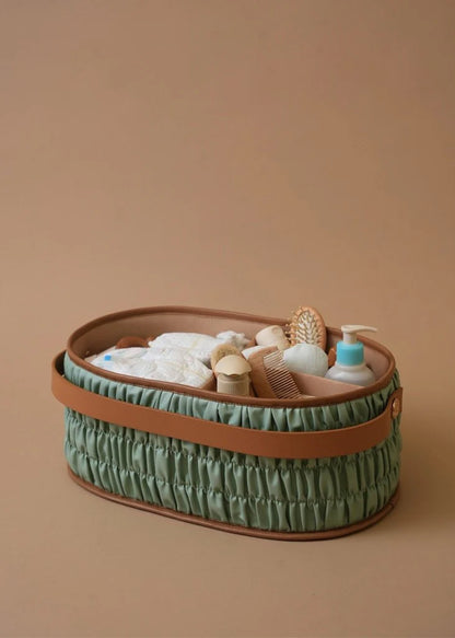 Baby Jalebi The Dune Diaper Caddy-Mint