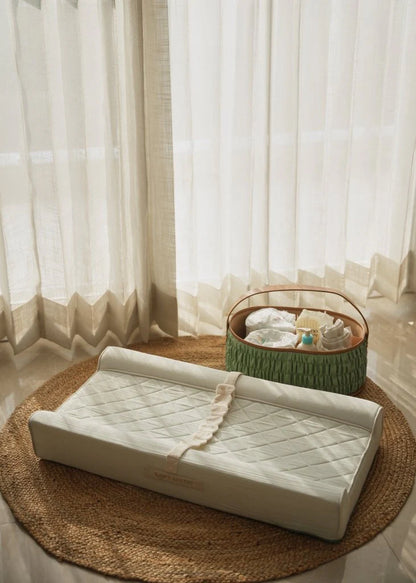 Baby Jalebi The Dune Diaper Caddy-Mint