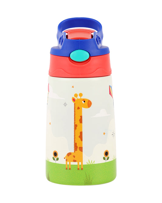 Nuluv Giraffe Spout Sipper-With Push Button Lid-BPA & PVC Free-300 ml