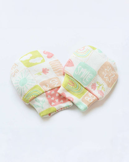 Cocoon Care Peach Caps, Booties & Mittens Set-Bamboo-Kindness Cave-For Infants