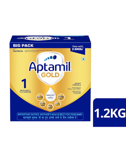 Aptamil Gold Infant Formula Milk Powder-Stage 1-For 0 to 6M