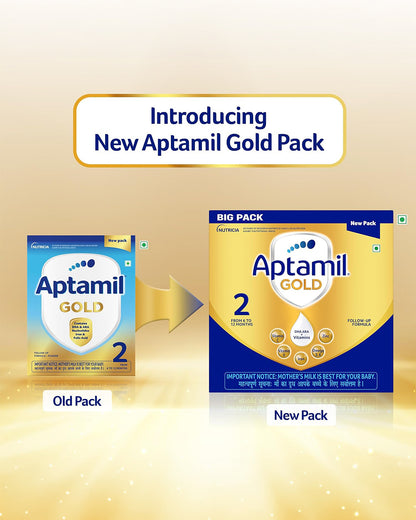 Aptamil Gold Follow Up Infant Formula Milk Powder-Stage 2-For 6 to 12M