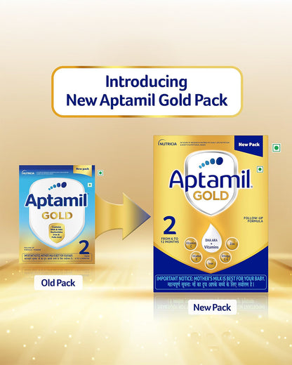 Aptamil Gold Follow Up Infant Formula Milk Powder-Stage 2-For 6 to 12M