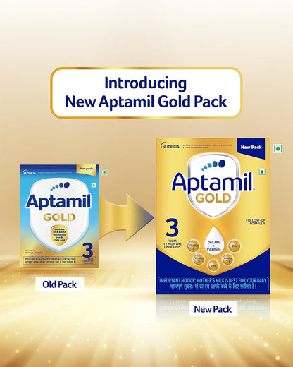Aptamil Gold Follow Up Infant Formula Milk Powder-Stage 3-12M+