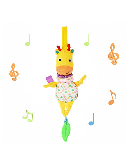 nuluv Jittery Musical Moo Soft Toy-Non Toxic-Plush Toy-3M+