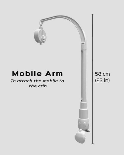 Babble Wrap Cot Mobile-Jurassic Journey-Stimulates Baby's Visual Senses-For Calm Baby Sleep