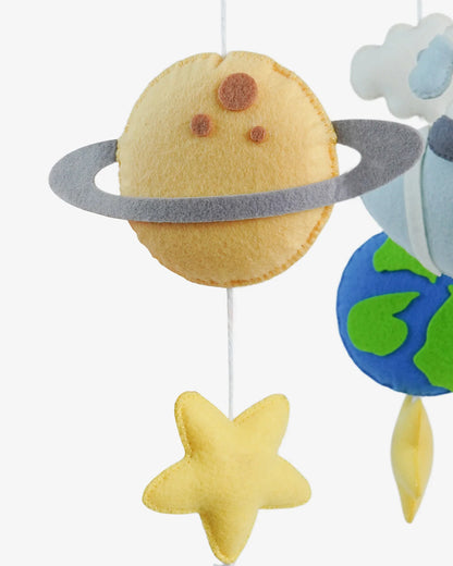 Babble Wrap Cot Mobile-Little Voyager-Stimulates Baby's Visual Senses-For Calm Baby Sleep