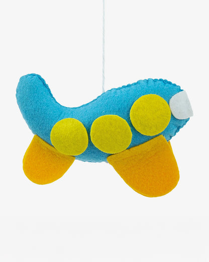 Babble Wrap Cot Mobile-Wings & Wheels Wonderland-Stimulates Baby's Visual Senses-For Calm Baby Sleep