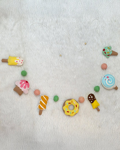 Babble Wrap Bunting-Sweet Treats-Nursery Wall Decor-For Kids Room