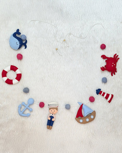 Babble Wrap Bunting-Captain Cutie-Nursery Wall Decor-For Kids Room