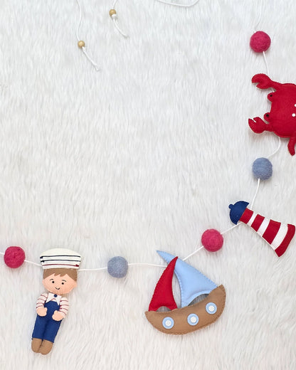 Babble Wrap Bunting-Captain Cutie-Nursery Wall Decor-For Kids Room