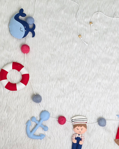 Babble Wrap Bunting-Captain Cutie-Nursery Wall Decor-For Kids Room