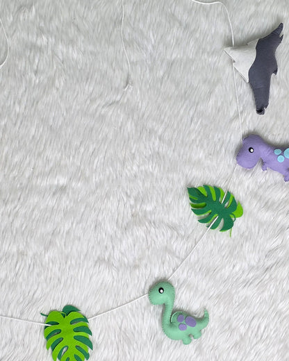 Babble Wrap Bunting-Dino Discovery-Nursery Wall Decor-For Kids Room