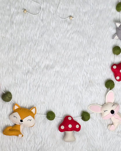 Babble Wrap Bunting-Woodsy Wonders-Nursery Wall Decor-For Kids Room