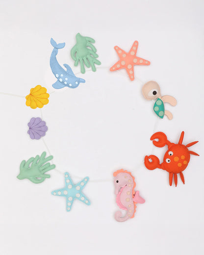 Babble Wrap Bunting-Under Water Animal-Nursery Wall Decor-For Kids Room