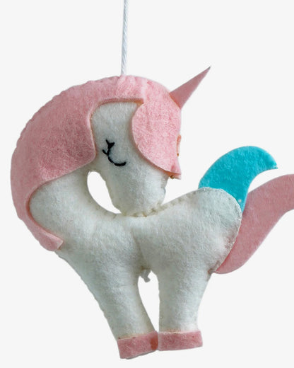 Babble Wrap Cot Mobile-Dreamy Unicorn-Stimulates Baby's Visual Senses-For Calm Baby Sleep