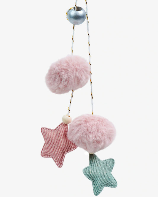 Babble Wrap Cot Mobile-Starry Moon-Stimulates Baby's Visual Senses-For Calm Baby Sleep