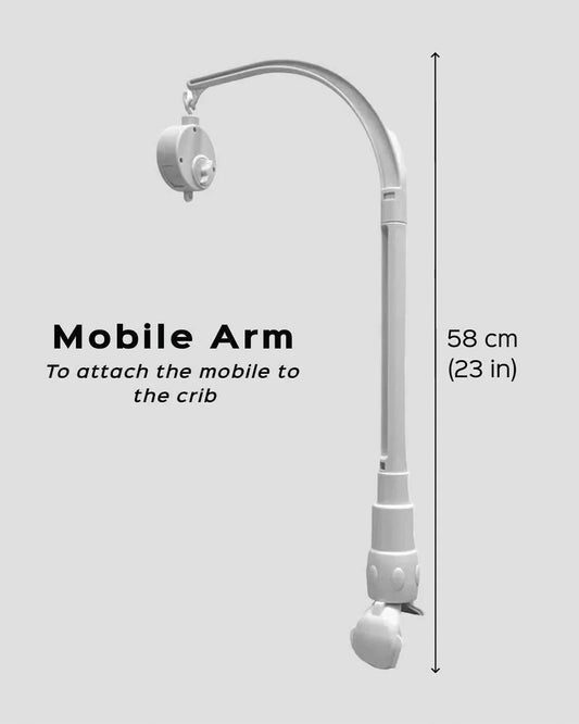 Babble Wrap Battery-Operated Music Box with Cot Mobile Arm